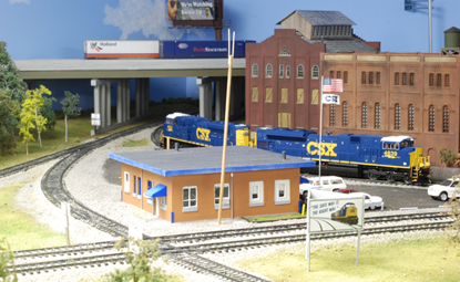 CSX Plymouth Subdivision in H0 Scale